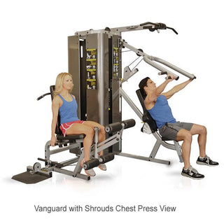 Inflight Fitness 3070S Two-Stack Vanguard, Three Exercise Positions