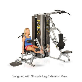 Inflight Fitness 3070S Two-Stack Vanguard, Three Exercise Positions