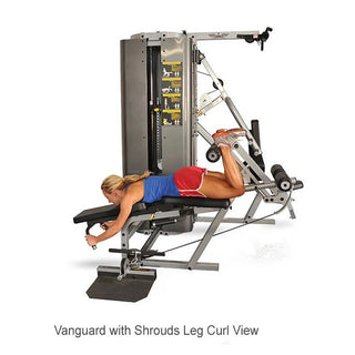 Inflight Fitness 3070S Two-Stack Vanguard, Three Exercise Positions