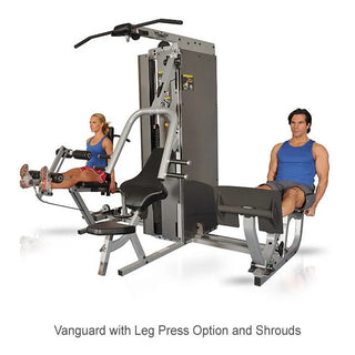Inflight Fitness 3070S Two-Stack Vanguard, Three Exercise Positions