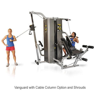 Inflight Fitness 3070S Two-Stack Vanguard, Three Exercise Positions