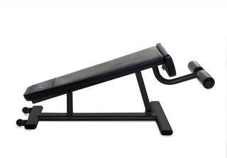 Inflight Fitness 5001 Adjustable Decline Ab Bench, 2" x 4" Flat-Oval Steel, 97 lbs