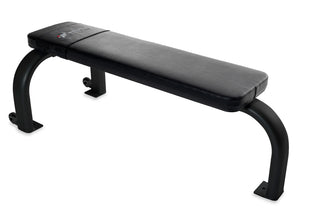 Inflight Fitness 5002 Flat Weight Bench, 2" × 4" Flat-Oval Steel, 60 lbs