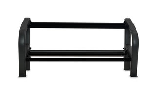 Inflight Fitness 5004 65″ Deluxe 2-Tier Dumbbell Rack, 165 lbs, Ten-Pair Storage