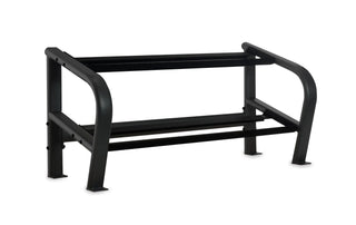 Inflight Fitness 5004 65″ Deluxe 2-Tier Dumbbell Rack, 165 lbs, Ten-Pair Storage