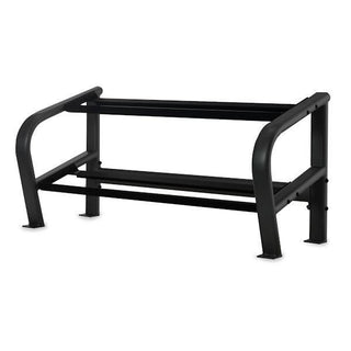 Inflight Fitness 5004 65″ Deluxe 2-Tier Dumbbell Rack, 165 lbs, Ten-Pair Storage