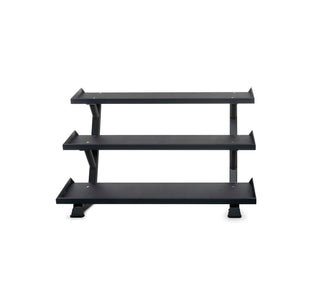 Inflight Fitness 5007-3 69″ 3-Tier Dumbbell Rack, Wide 69-Inch Layout
