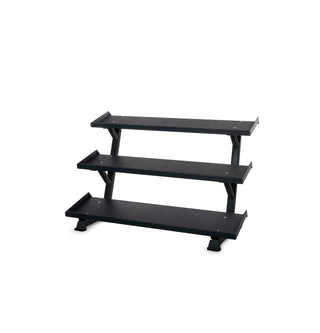 Inflight Fitness 5007-3 69″ 3-Tier Dumbbell Rack, Wide 69-Inch Layout