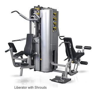 Inflight Fitness 6070S Three-Stack Liberator, Four Base Exercise Positions