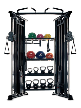 Inflight Fitness FT1000S Functional Trainer, Two 200 lb Stacks