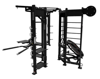 Inflight Fitness SHAPE-T Three Station Multigym, Training For Strength - Agility
