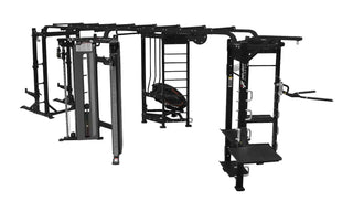 Inflight Fitness SHAPE-X The Ultimate All-in-One Training System, Four Station Multigym