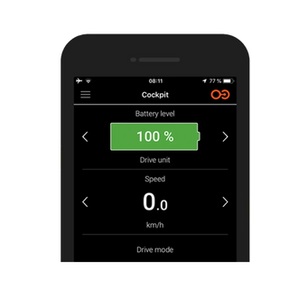 
Invacare 1592898 Alber SMOOV O10 Power Assist Drive Unit 10 km/h 
