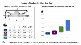 Invacare 2484686 Premier Series Stand-Assist Sling, Medium 