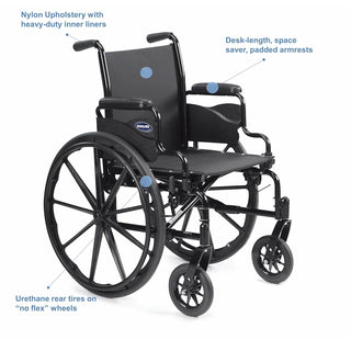 Invacare 9SL_PTO_34745 9000 SL Wheelchair Adult Frame with Fixed Height Space
