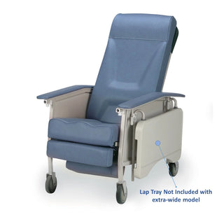Invacare IH6065WD-IH61 Deluxe Wide Three Position Recliner, Blueridge 