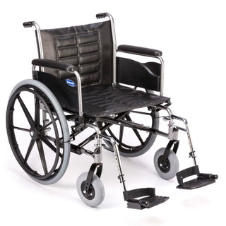Invacare T422RFAP Tracer IV Heavy Duty Wheelchair 22" x 18" Frame with Fixed Height 
