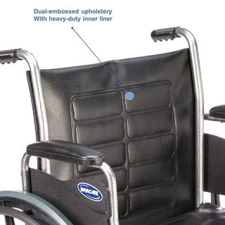 Invacare TREX20RFP Tracer EX2 Wheelchair 20" x 16" Frame with Removable Fixed Height 