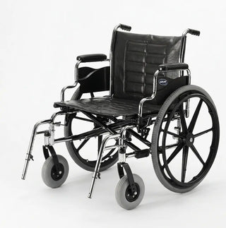 Invacare T424RFAP Tracer IV Heavy Duty Wheelchair 24" x 18" Frame with Fixed Height