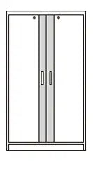 Jeio Tech AAAF390170 SC3-90F-1912D2-C, Fire Safety Cabinet, Type 90