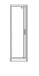 Jeio Tech AAAF390170 SC3-90F-1912D2-C, Fire Safety Cabinet, Type 90