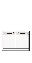 Jeio Tech AAAF390170 SC3-90F-1912D2-C, Fire Safety Cabinet, Type 90