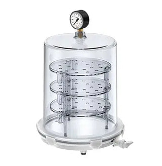 Jeio Tech AAAD3321 VDP-30UG Vacuum Desiccator with Gauge and UV block effect, 15.2 x 15.2 x 15.1, 8.8lbs