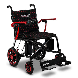 Journey Air Elite 08642 folding power chair with carbon fiber frame, joystick and flat-free tires