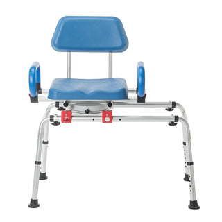 Journey 33322 SoftSecure transfer bench with the seat positioned to the left of the frame