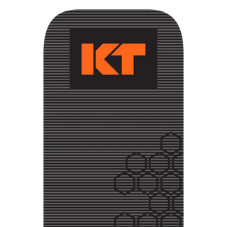 Close-up of the synthetic weave and Titanium finish of KT Tape Pro Oxygen tape