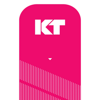 Close-up of a KT Tape Pro Hero Pink precut strip
