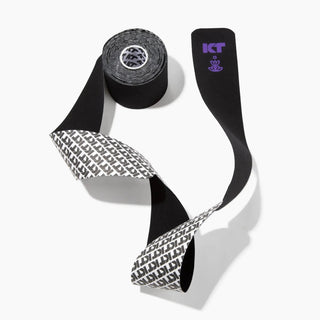 Close-up of KT Tape Soothe cotton kinesiology tape
