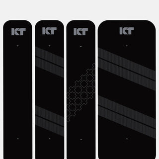 The assorted precut tape strips supplied in the KT Tape Starter Pack kit