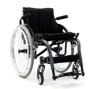 Karman S-ATX-1616BK S-Ergo ATX Active Ergonomic Wheelchair 16"x16" Diamond Black