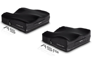 Ki Mobility Axiom AS&amp;ASP Fluid Cushion with 'ASP' branding on a white background