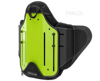 Ki Mobility Axiom Backs For Kids with 'Axiom' branding on a white background