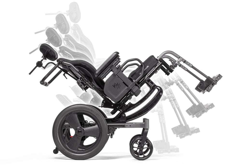 Ki Mobility CR45 Manual Tilt Wheelchair – E1161 45° Dual Path Technology