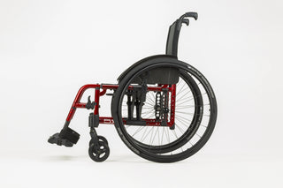 Ki Mobility Catalyst 5Vx Folding Manual Wheelcahir on a white background