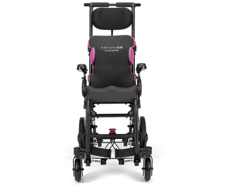 Ki Mobility Little Wave Flip (E1233, E1161) Pediatric Tilt Wheelchair with 'Axiom' branding on a white background