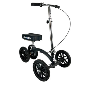 KneeRover QJ-10HC Quad HC All Terrain Knee Walker In Matte Black