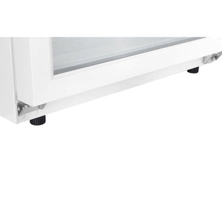 White KoolMore KM-PHR-45C Countertop Medical Pharmacy Refrigerator, 4.5 cu. ft. with glass shelf on a white background