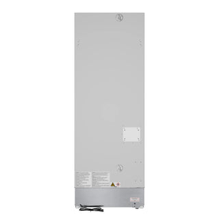 Back view of a KoolMore KM-PRC-R30 Panel Ready Refrigerator Column on a white background