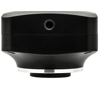 Opposite side of the LW Scientific MiniVID camera with a threaded mounting hole
