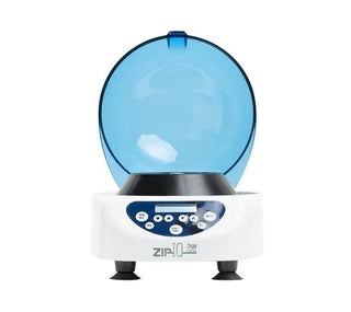 LW Scientific Zip-IQ TT with the blue lid raised, seen from the front