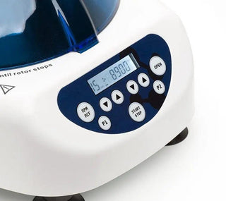 Close-up of the LW Scientific Zip-IQ TT control panel and LCD display