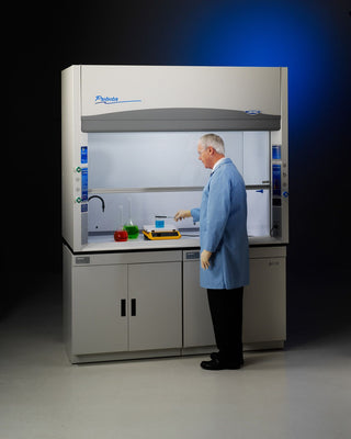 Labconco 141610002 6 ft Protector PVC Acid Digestion Hood, 37.7 Inch Exterior Depth, w/2 Service Fixtures