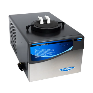 Labconco CentriVap Cold Trap -50 °C with Stainless Steel Lid on a white background