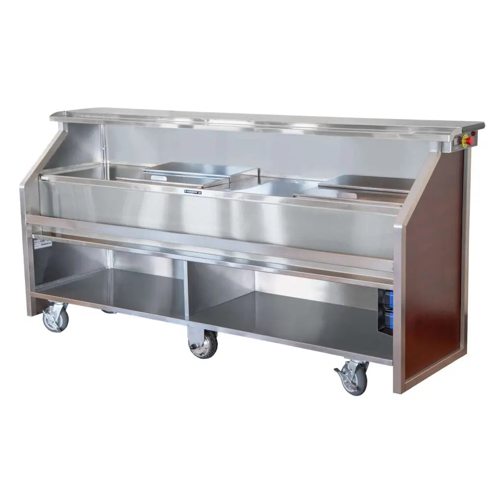 Lakeside 173671, Electric Portable Bar,40Lb. Ice Bin, Fixed Speed Rail