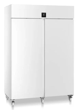 White Liebherr SFPvh 1402 Perfection Laboratory Freezer on a white background