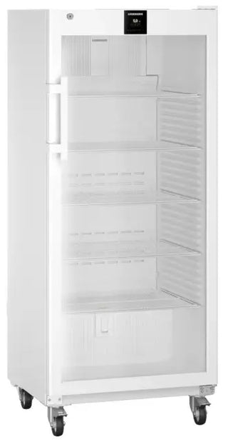 White Liebherr SRFvh 5511 Perfection Laboratory Refrigerator on a white background
